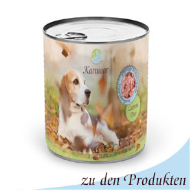 Karnivor BARF-Futter in Dosen