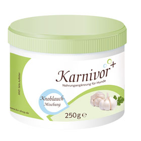 karnivor plus hundefutter ergänzung knoblauchpulver